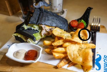 忠孝敦化｜新創連鎖餐飲品牌WHO’S TEA 鬍子茶，餐點多樣黑嚕嚕竹炭帕里尼，營業到深夜不限時有飛鏢機、桌遊，超適合朋友聚餐-台北仁愛店