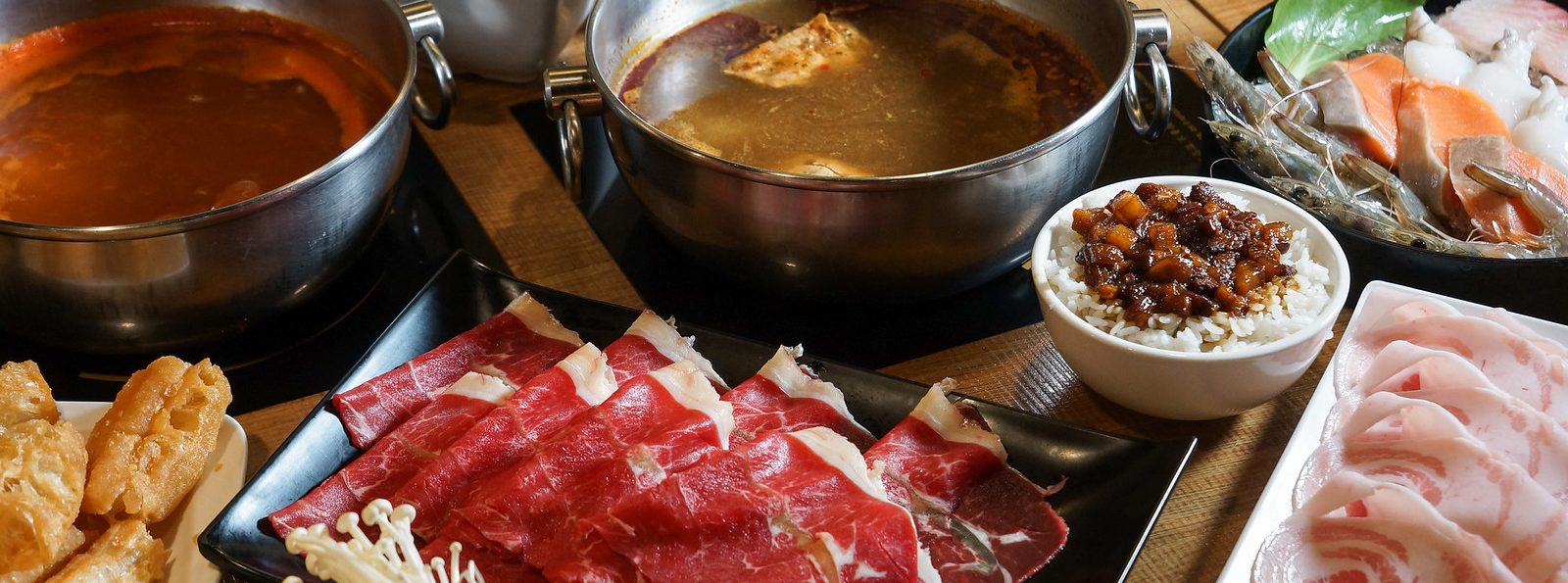 六張犁美食|一五一食時尚鮮鍋:養生鍋物推薦,知名朱記餡餅粥店新品牌,一人一鍋涮涮鍋,吃麻辣鍋也可以很健康@捷運六張犁美食.捷運信義安和美食