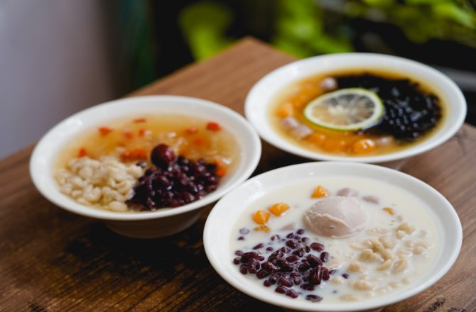 嘉義甜點｜品安豆漿豆花：豆花湯底多達九種，自由搭配配料，芋頭控不可錯過