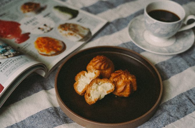【甜點食譜】日式卡士達泡芙食譜：卡士達餡也可以運用在其他甜點