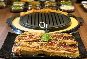 [忠孝敦化|食記]Woosan韓式烤肉套餐，首創越式水春捲包烤肉，秘醬牛小排粉嫩色澤垂涎誘人